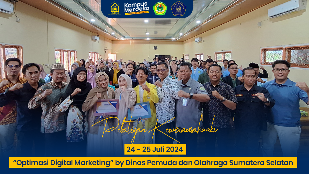 Mahasiswa PTI Ikuti Pelatihan Digital Marketing Dispora Sumsel di Universitas Nurul Huda