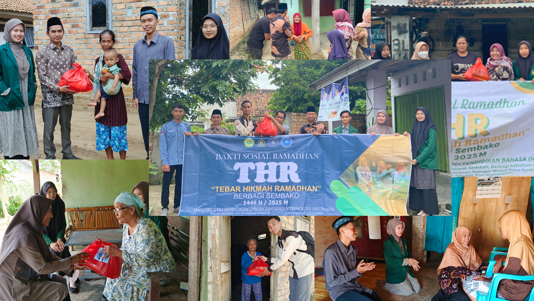 THR Ramadhan - HIMA PTI Bagikan 70 Paket Sembako